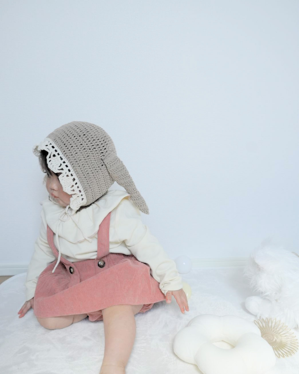 Set – Frill Collar Tops & Corduroy Bloomers