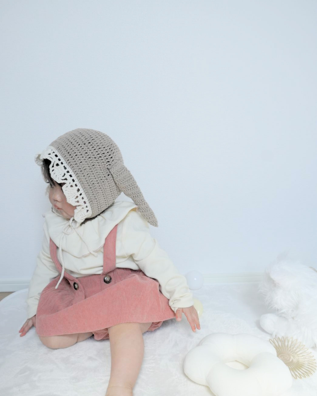 Set – Frill Collar Tops & Corduroy Bloomers