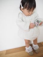 Rompers – Natural Stripe Balloon