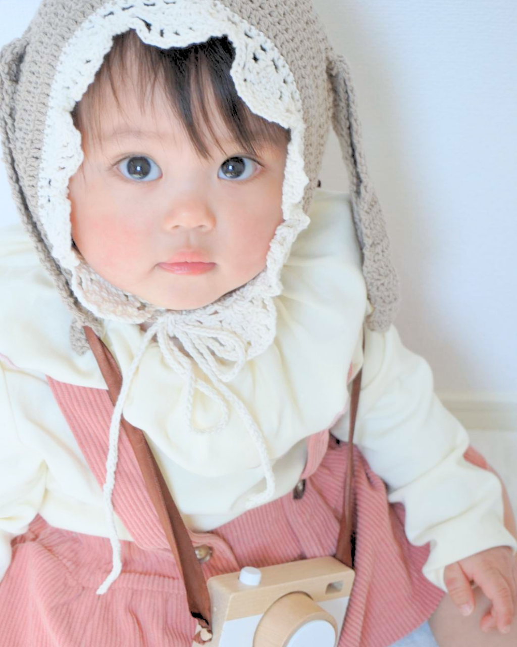 Set – Frill Collar Tops & Corduroy Bloomers