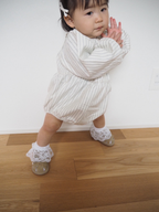 Rompers – Natural Stripe Balloon