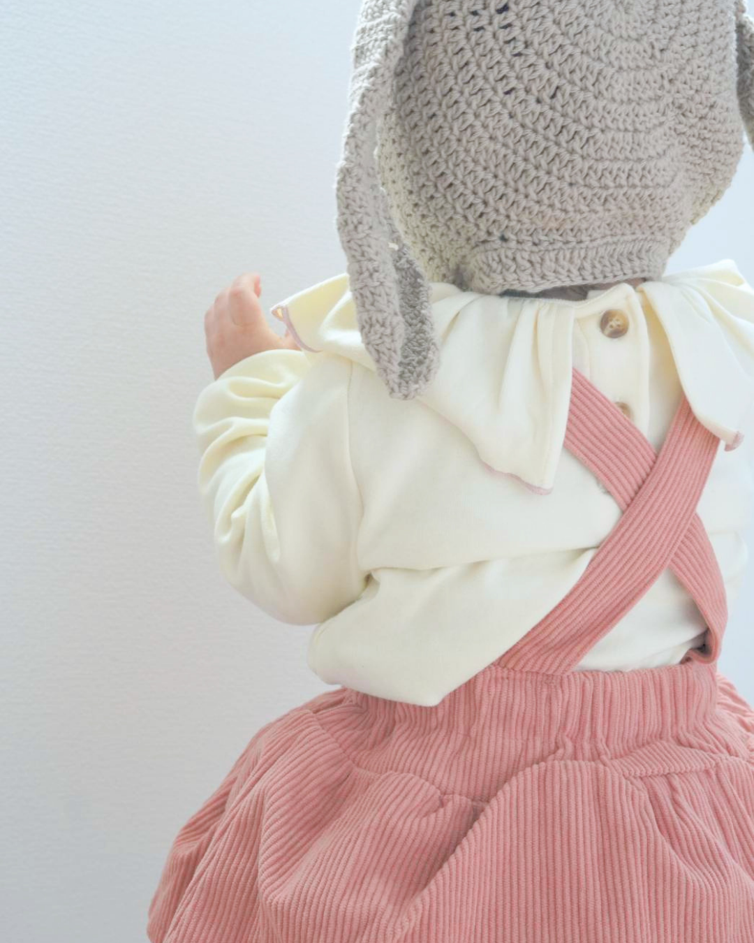 Set – Frill Collar Tops & Corduroy Bloomers