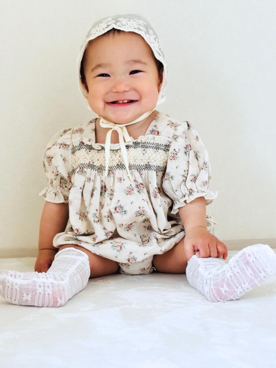 Rompers – Petite Retro Bloom No.1
