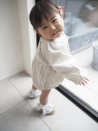 Rompers – Natural Stripe Balloon