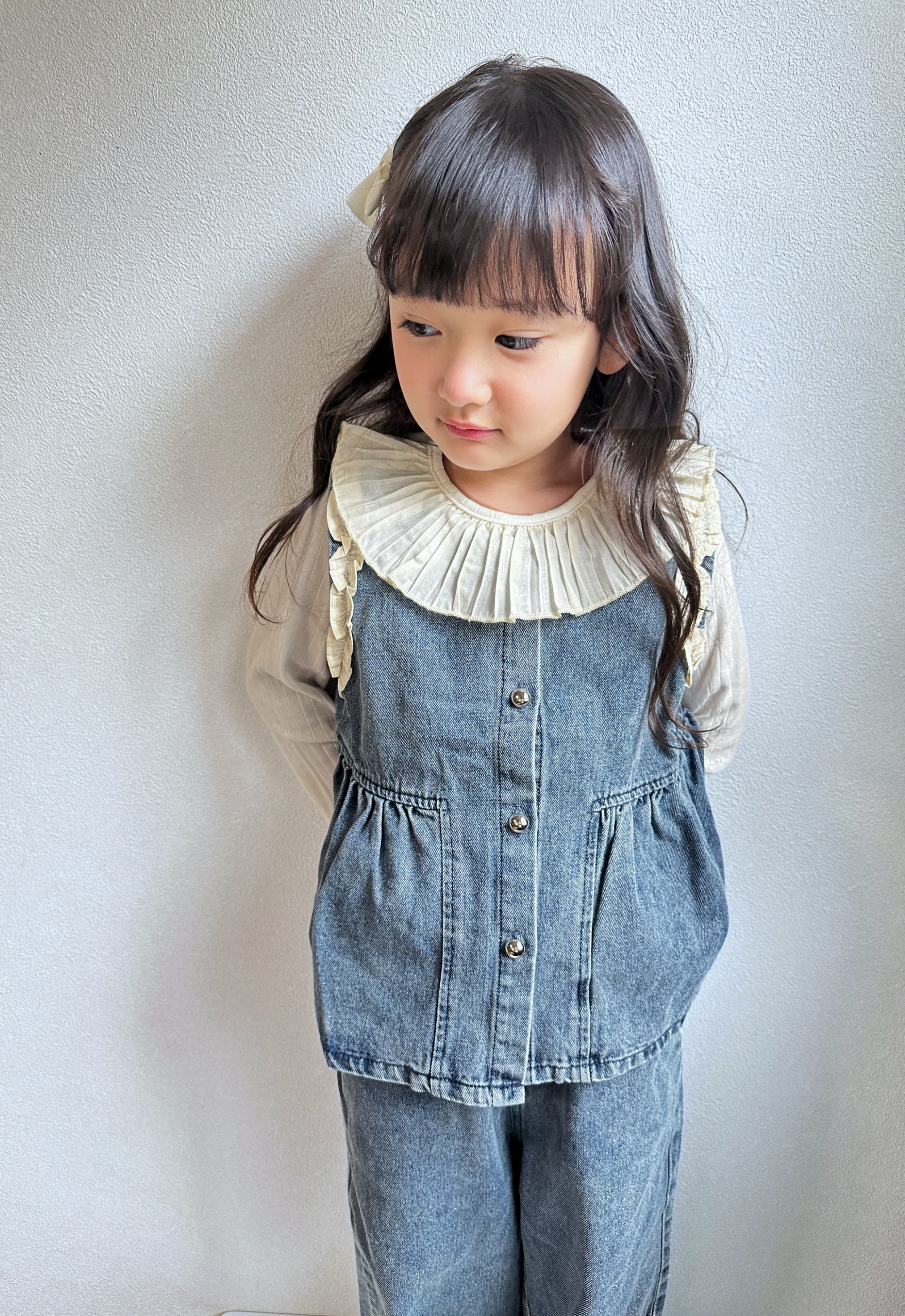 Tops – Petite Frill Collar No.2