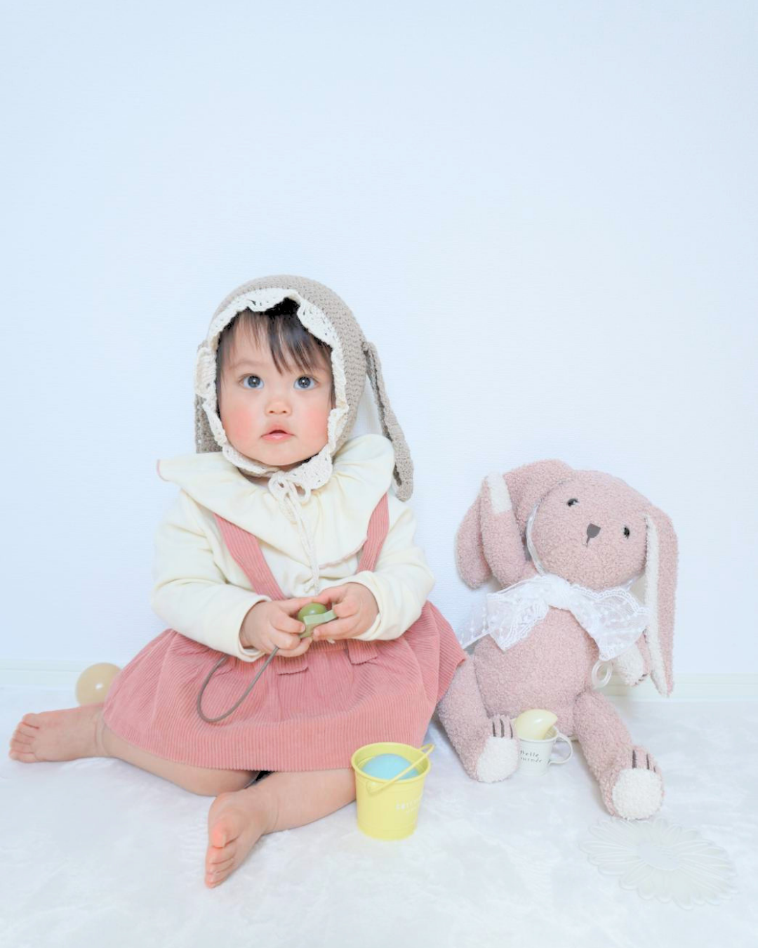 Set – Frill Collar Tops & Corduroy Bloomers