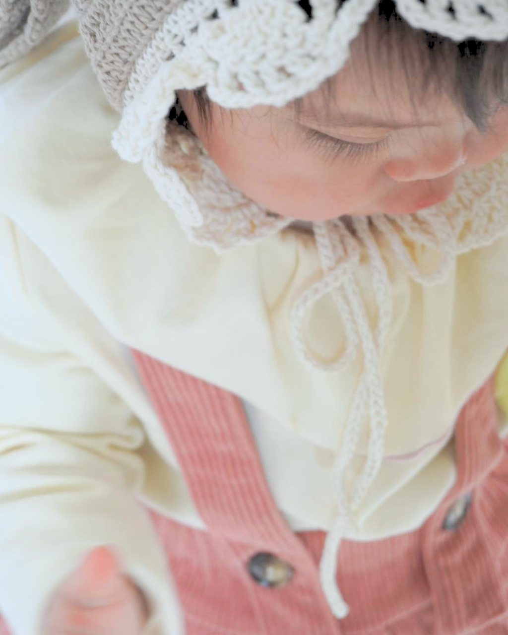 Set – Frill Collar Tops & Corduroy Bloomers