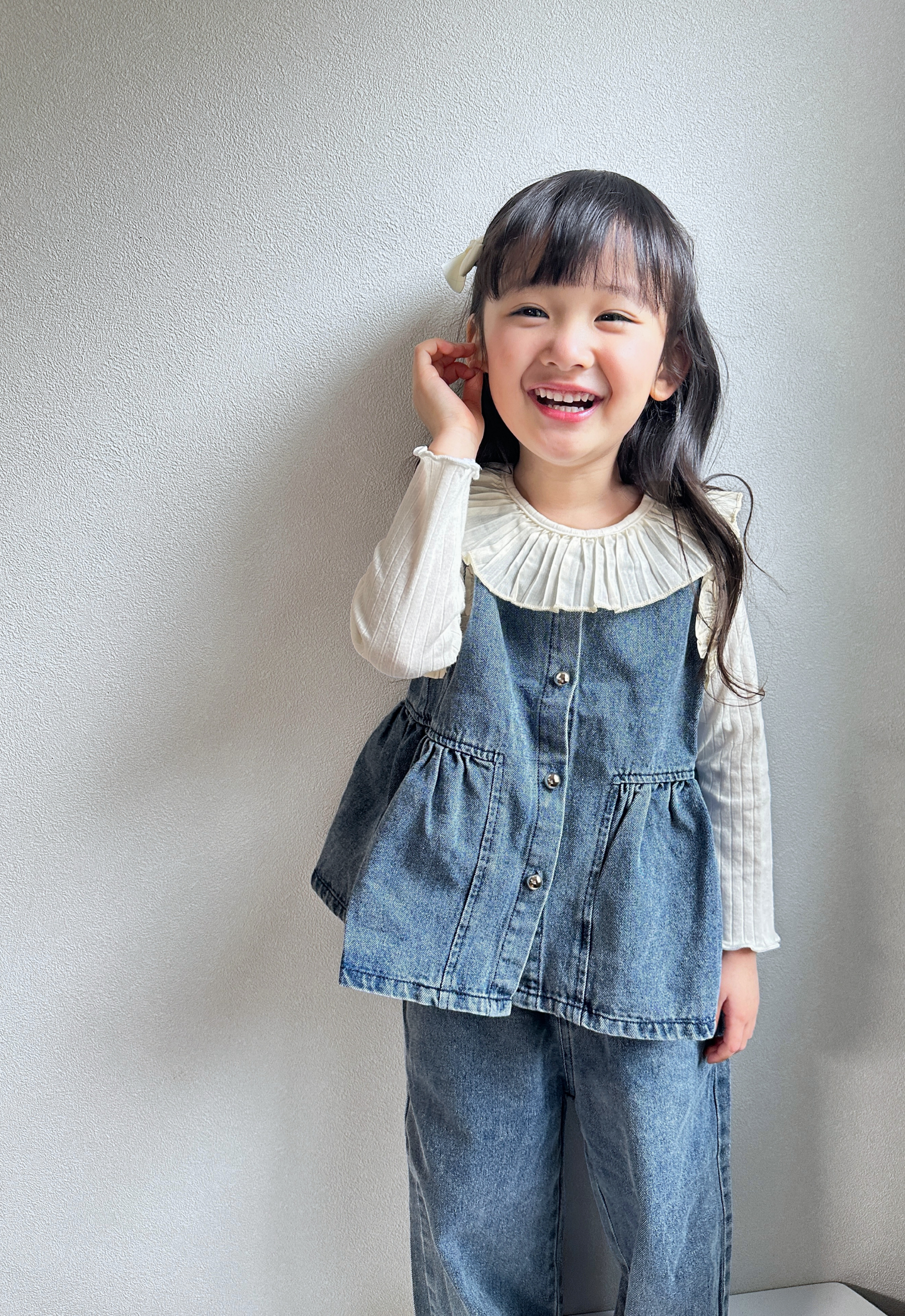 Tops – Petite Frill Collar No.2