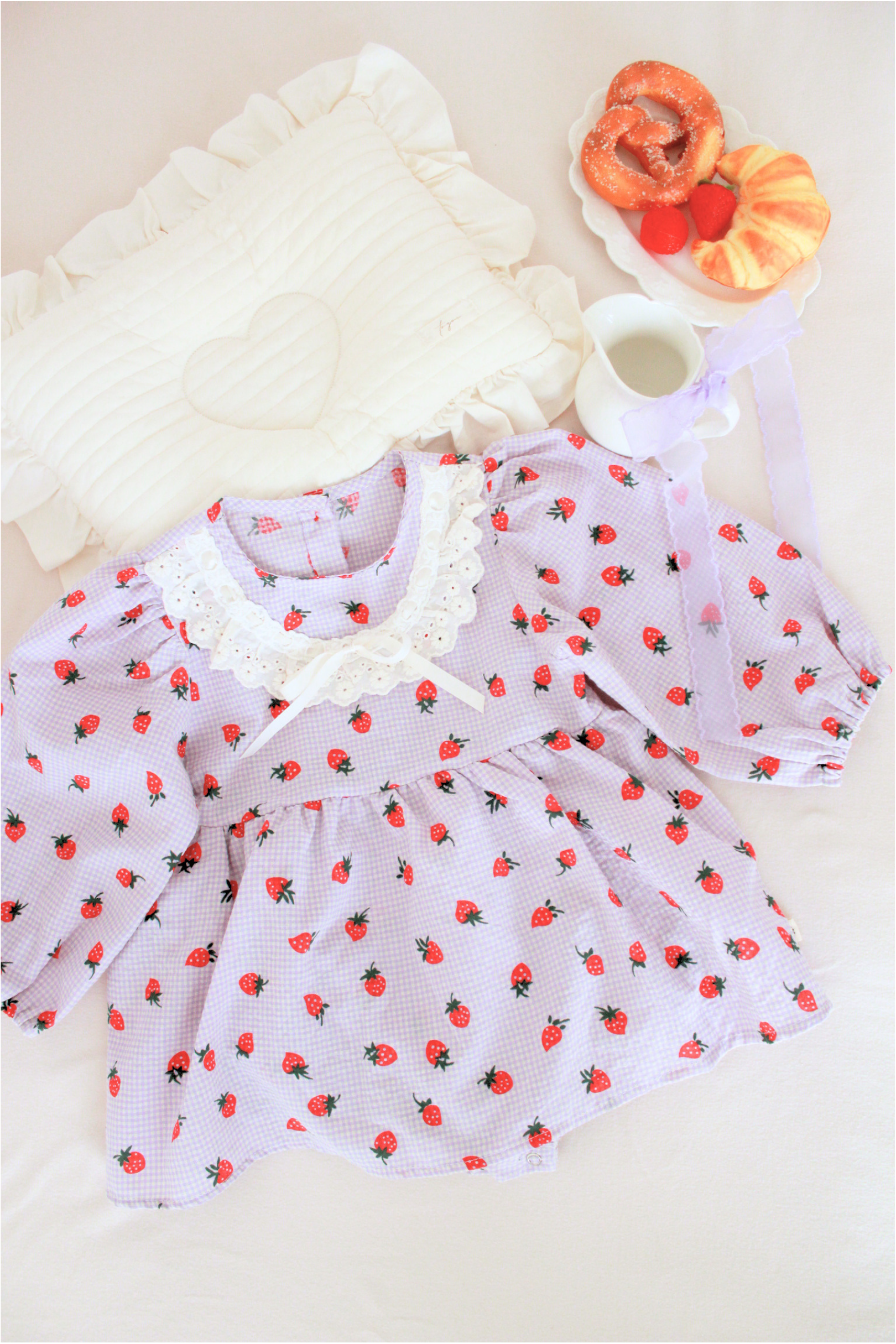 Rompers – Petite Berry Lace