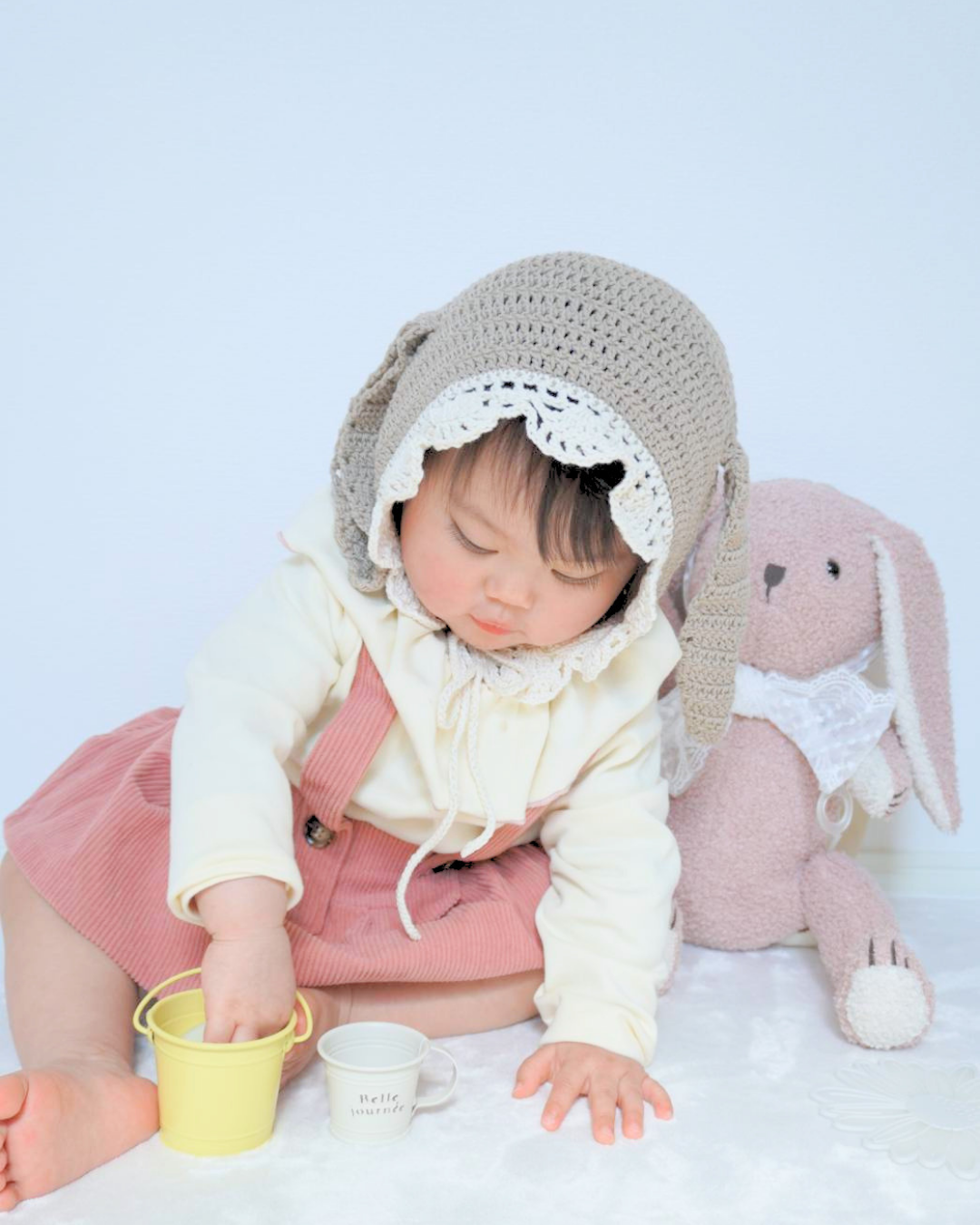 Set – Frill Collar Tops & Corduroy Bloomers