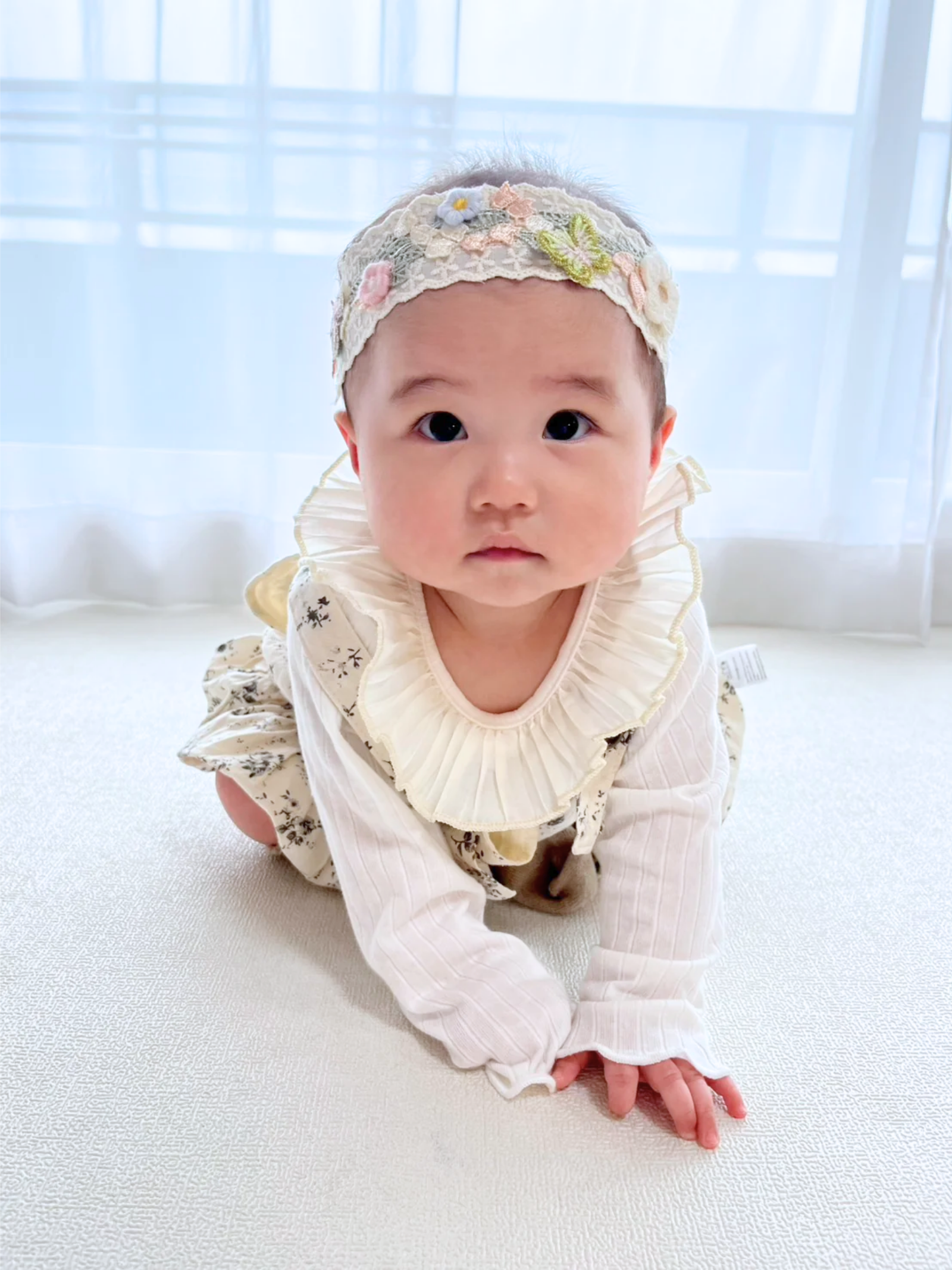 Dress – Petite Natural Frill