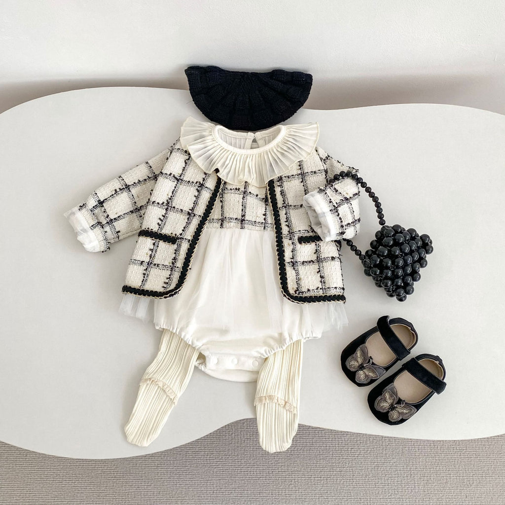 Rompers – Petite Classic Tweed No.1