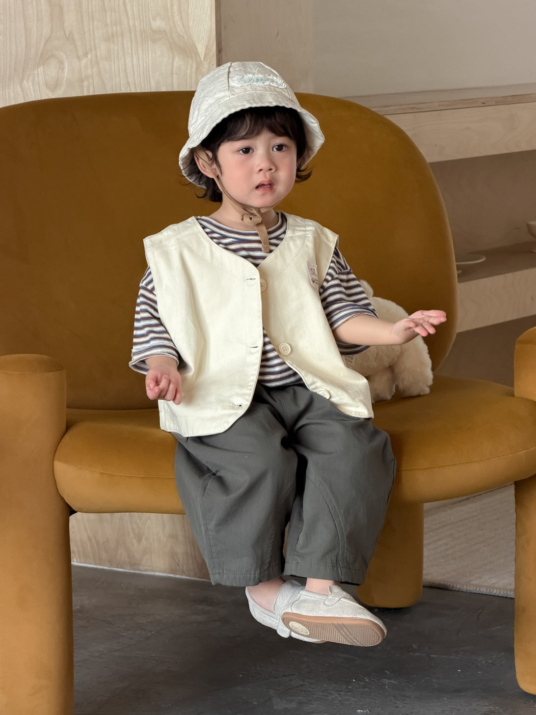 Vest – Petite Gentle Ivory