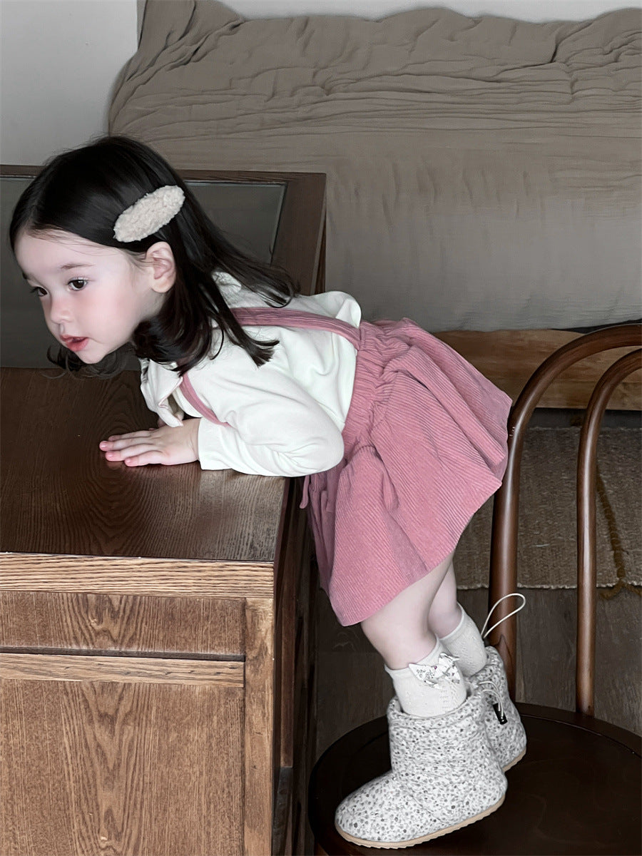 Overalls – Petite Corduroy Culotte