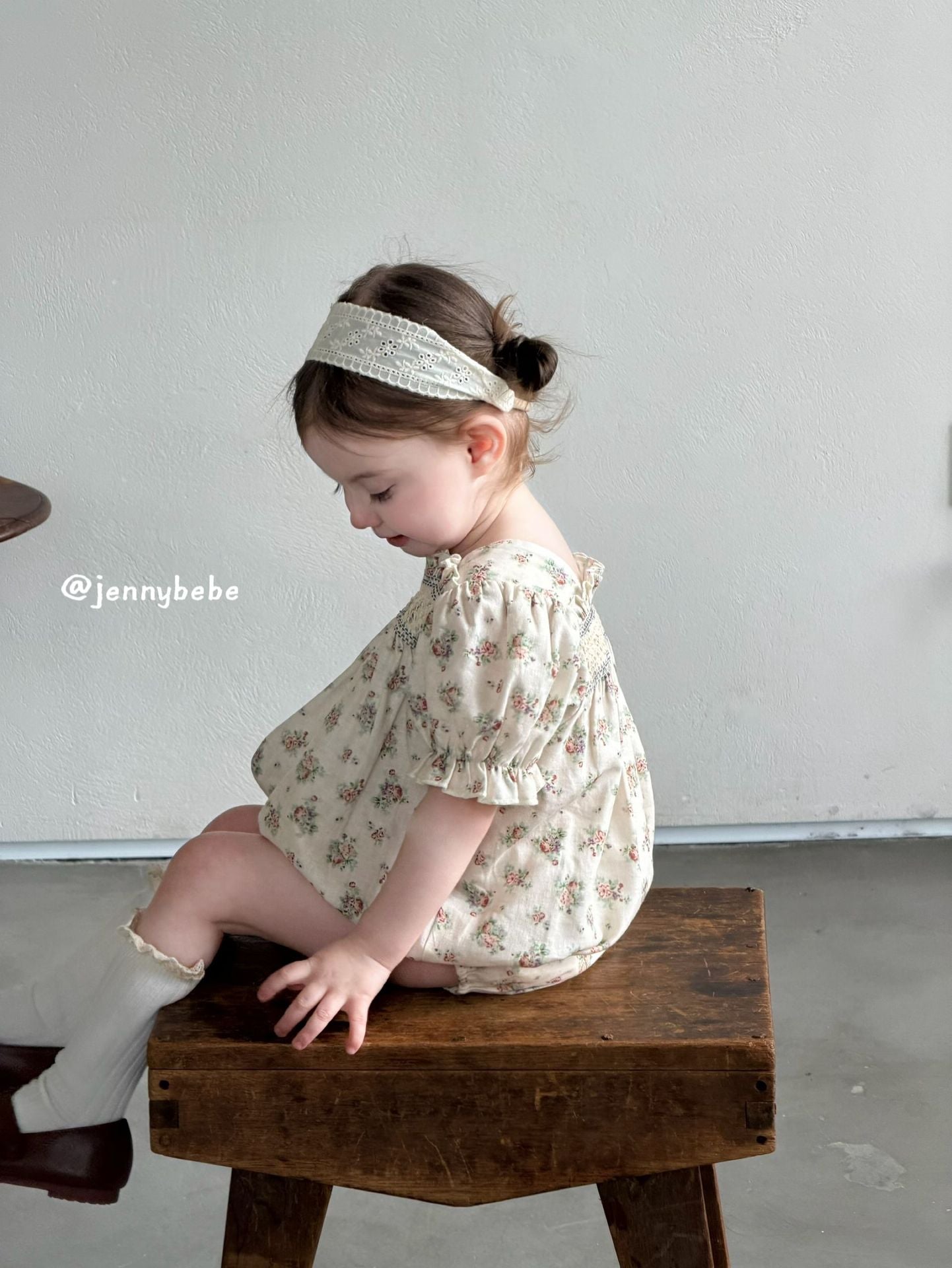 Rompers – Petite Retro Bloom No.1