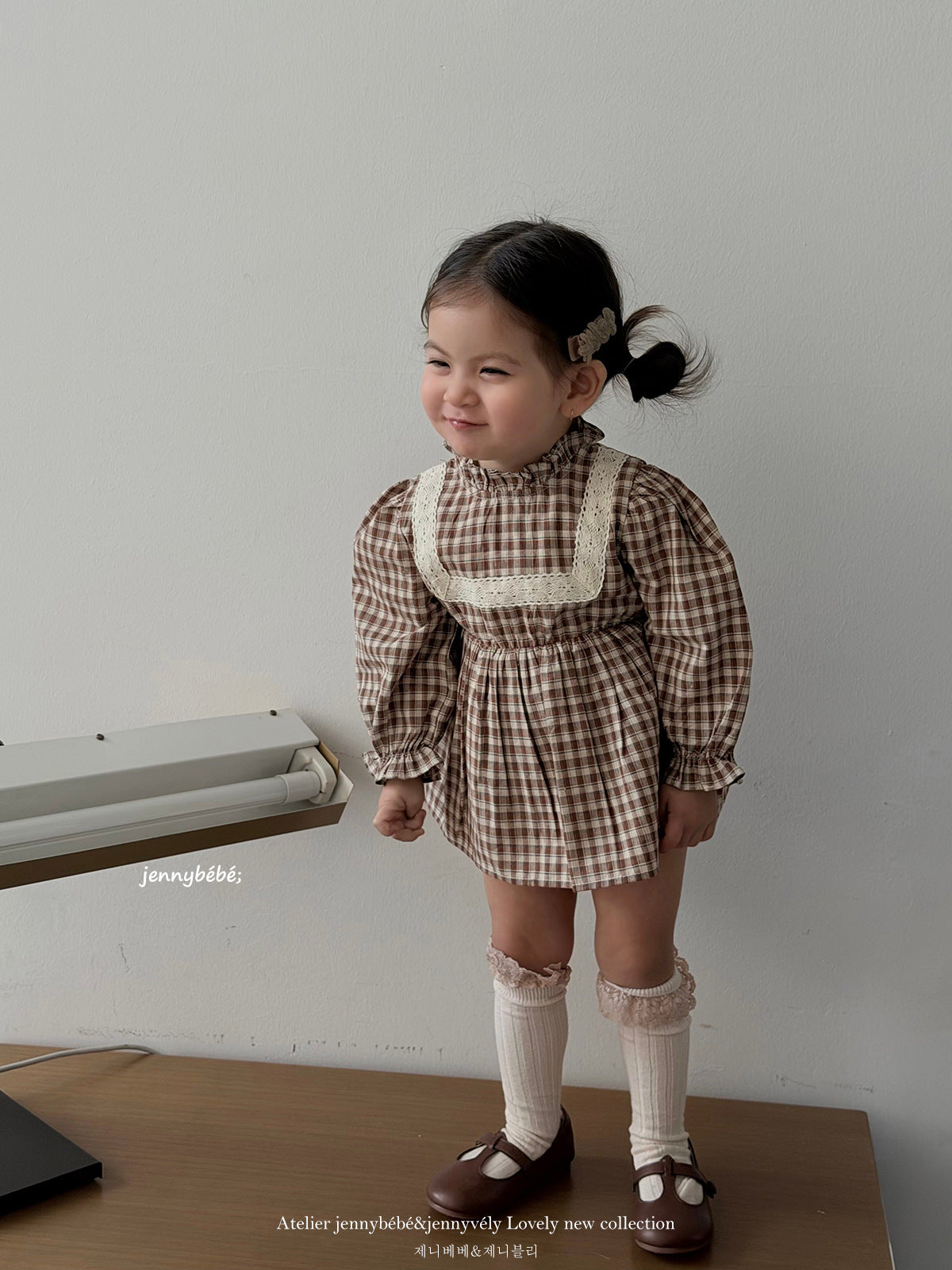 Rompers – Petite Check Dress No.1