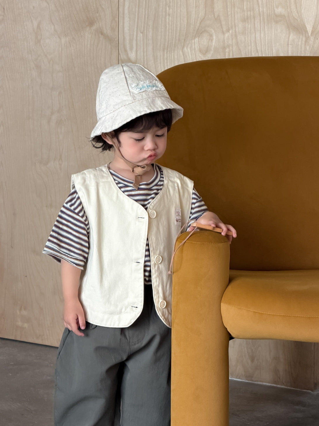 Vest – Petite Gentle Ivory