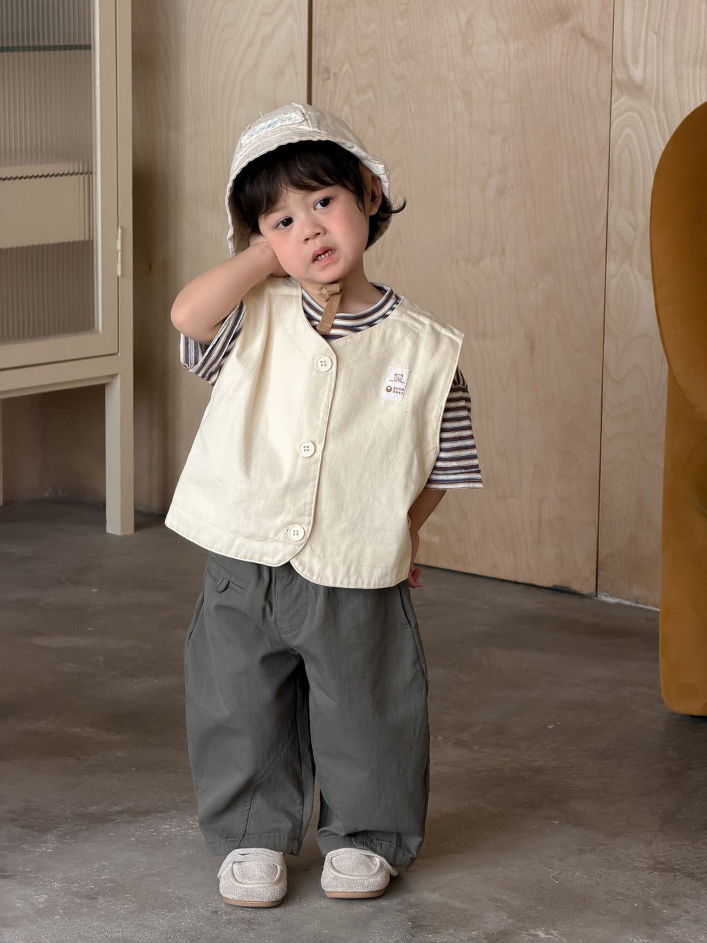 Vest – Petite Gentle Ivory