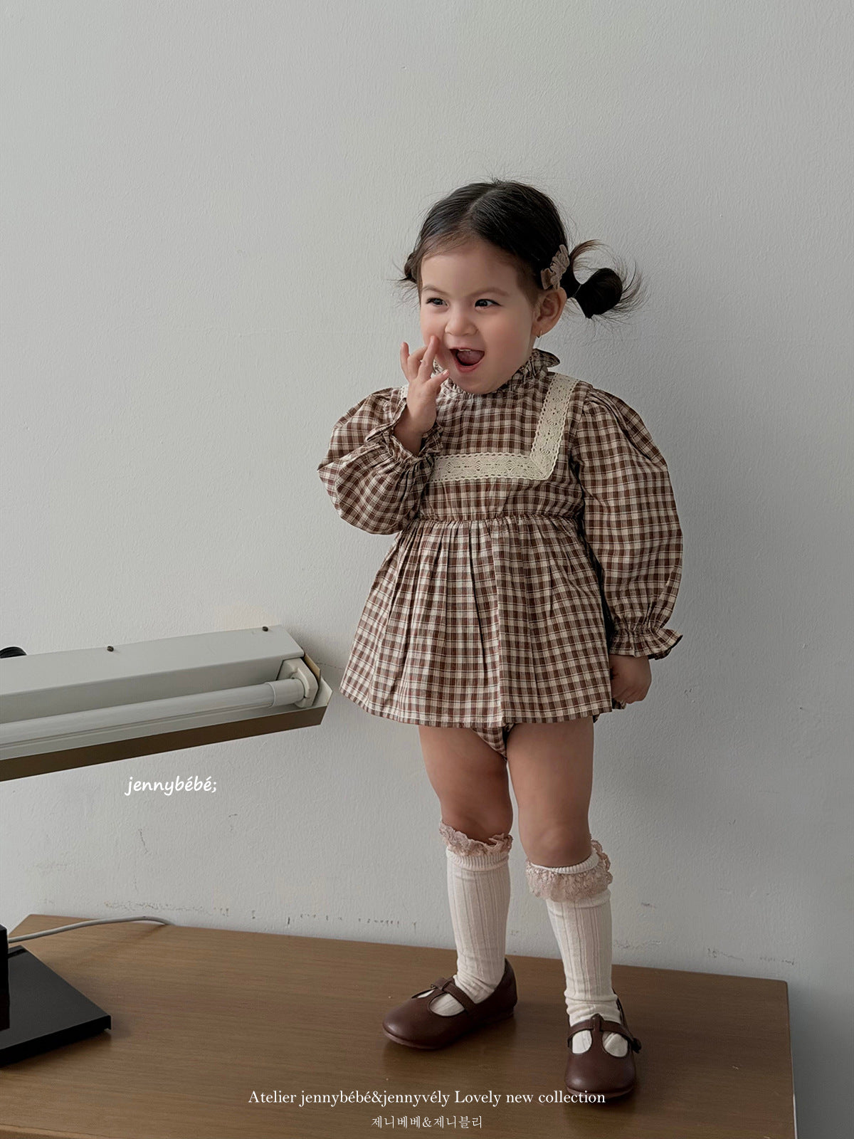 Rompers – Petite Check Dress No.1