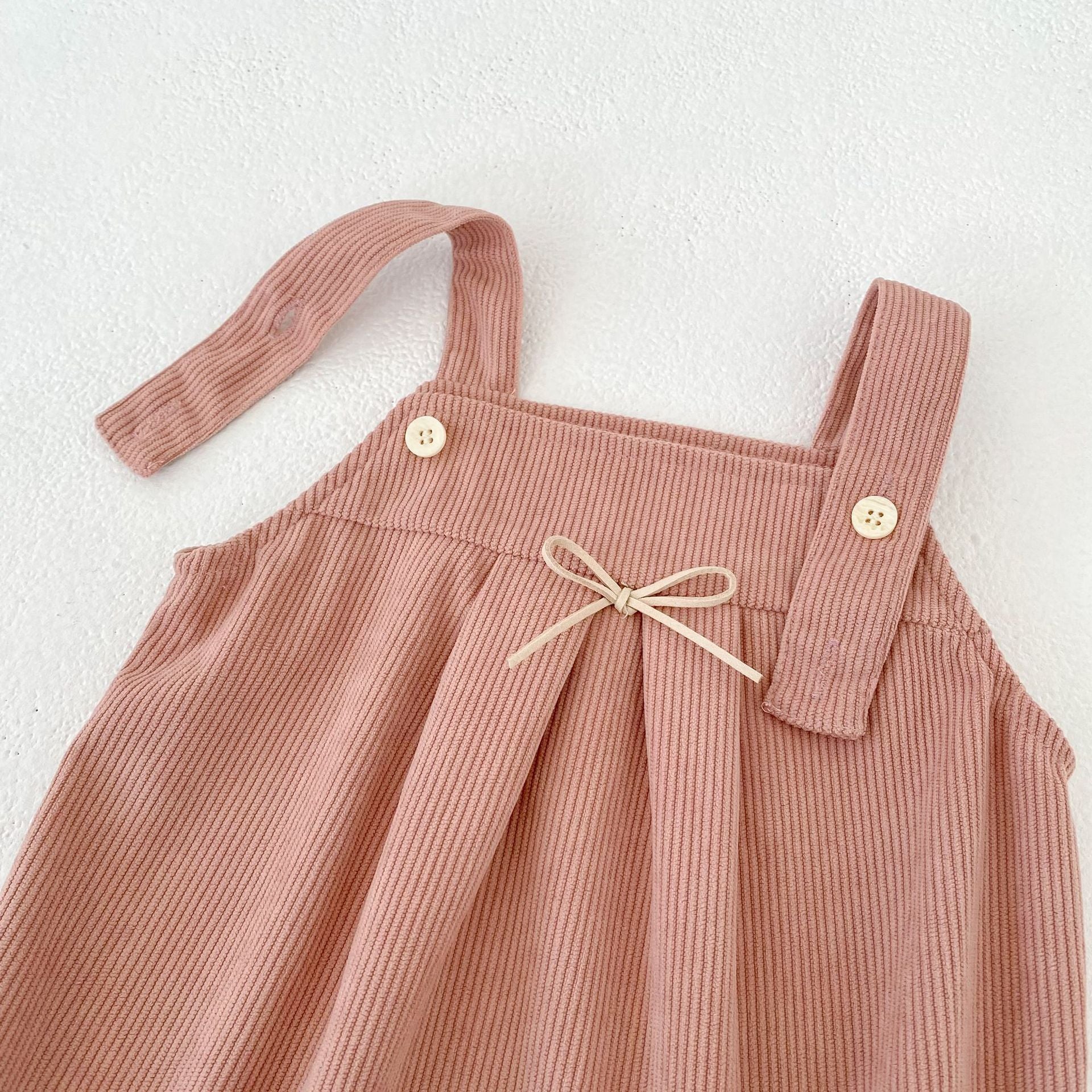 Rompers – Petite Ribbon Corduroy