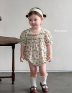Rompers – Petite Retro Bloom No.1