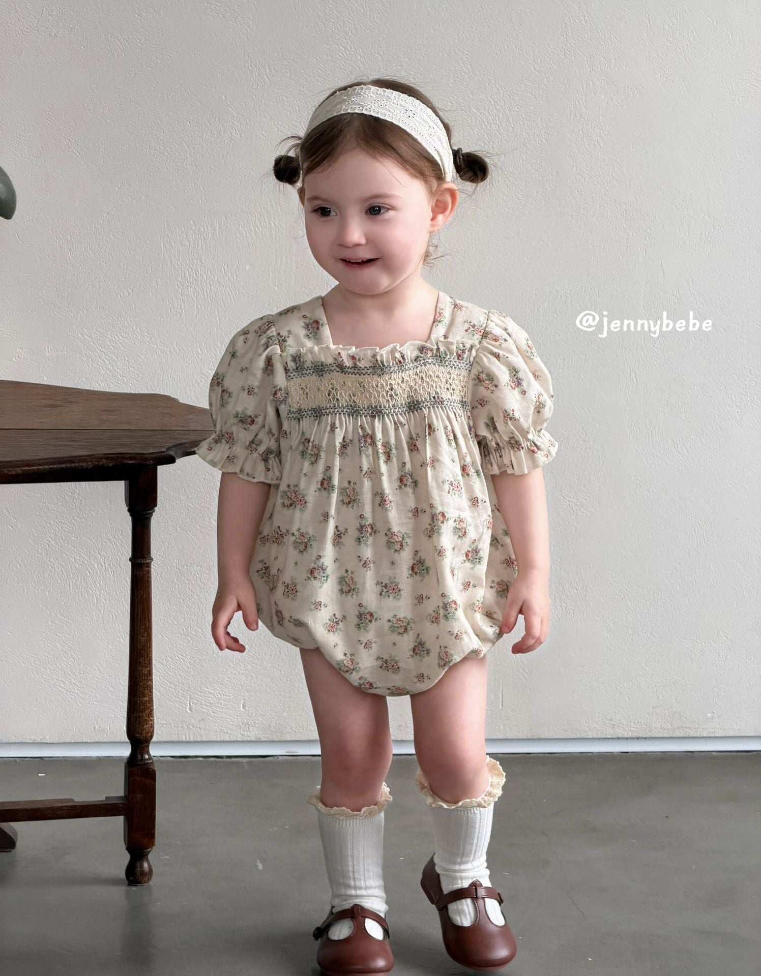 Rompers – Petite Retro Bloom No.1
