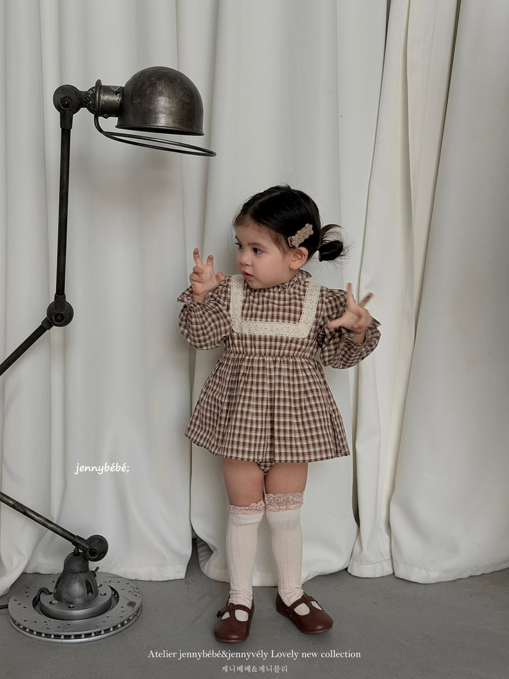 Rompers – Petite Check Dress No.1