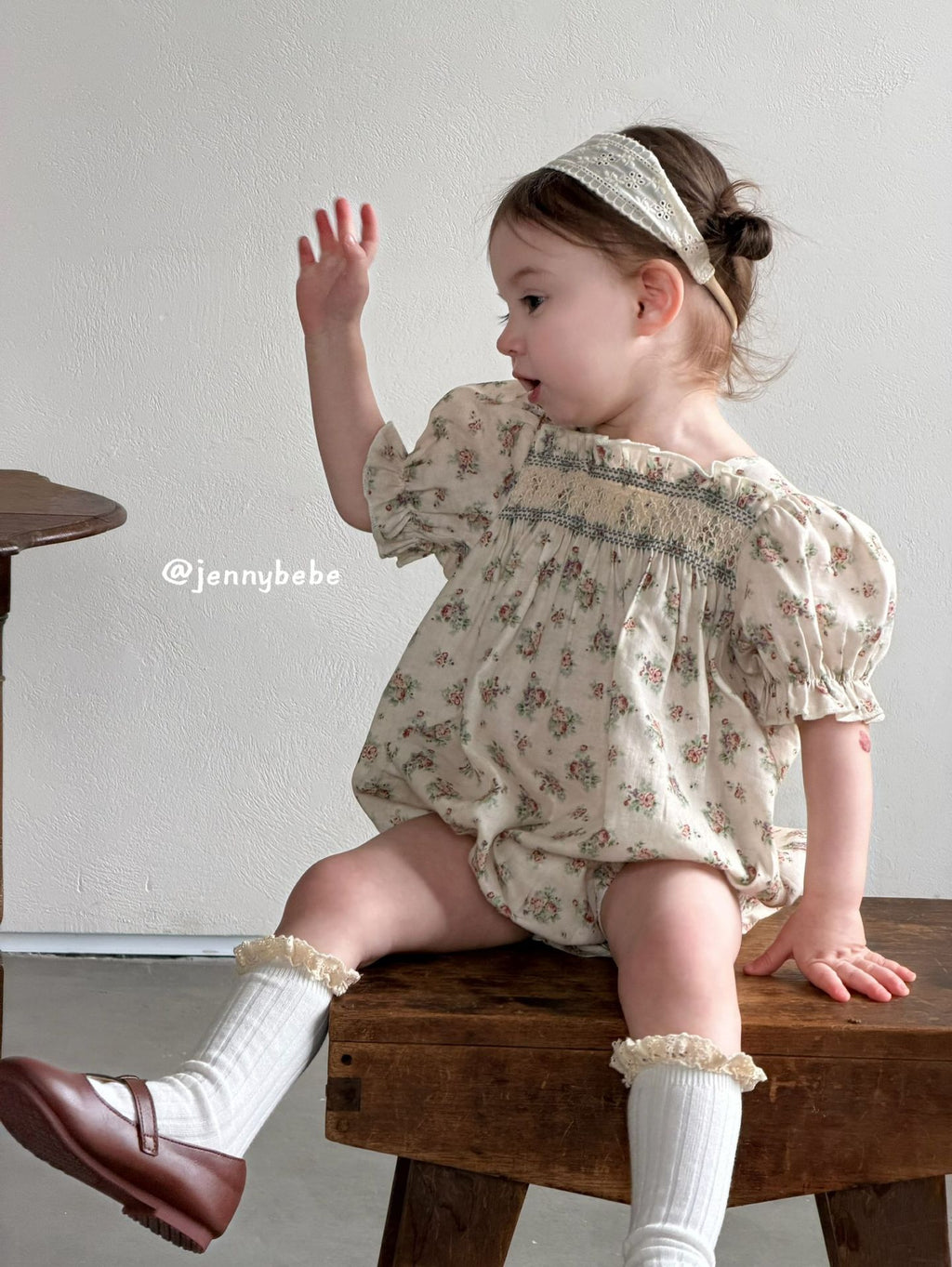Rompers – Petite Retro Bloom No.1