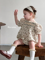 Rompers – Petite Retro Bloom No.1