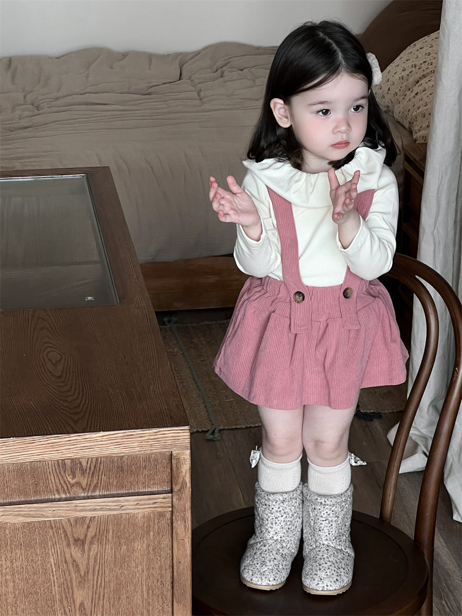 Overalls – Petite Corduroy Culotte