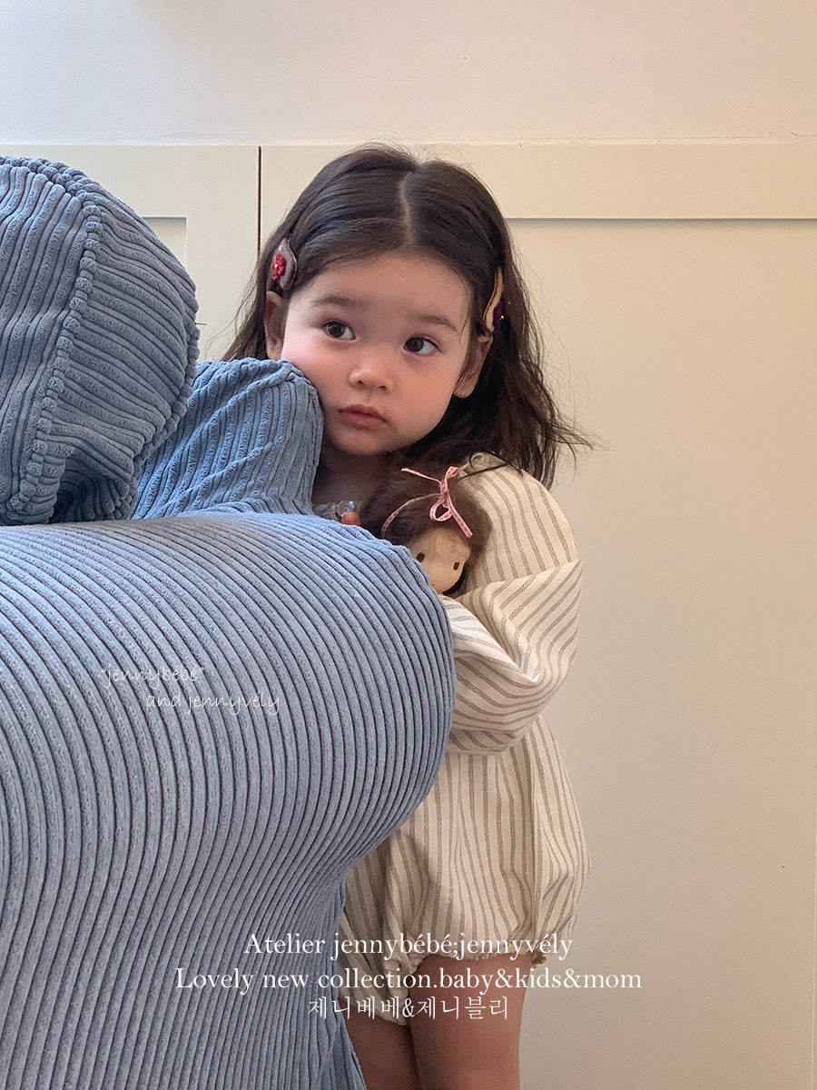 Rompers – Natural Stripe Balloon