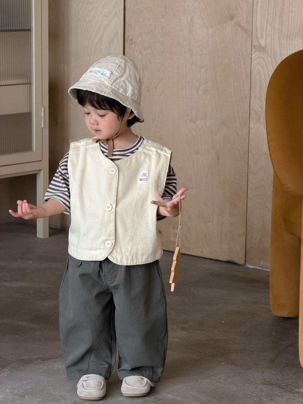 Vest – Petite Gentle Ivory