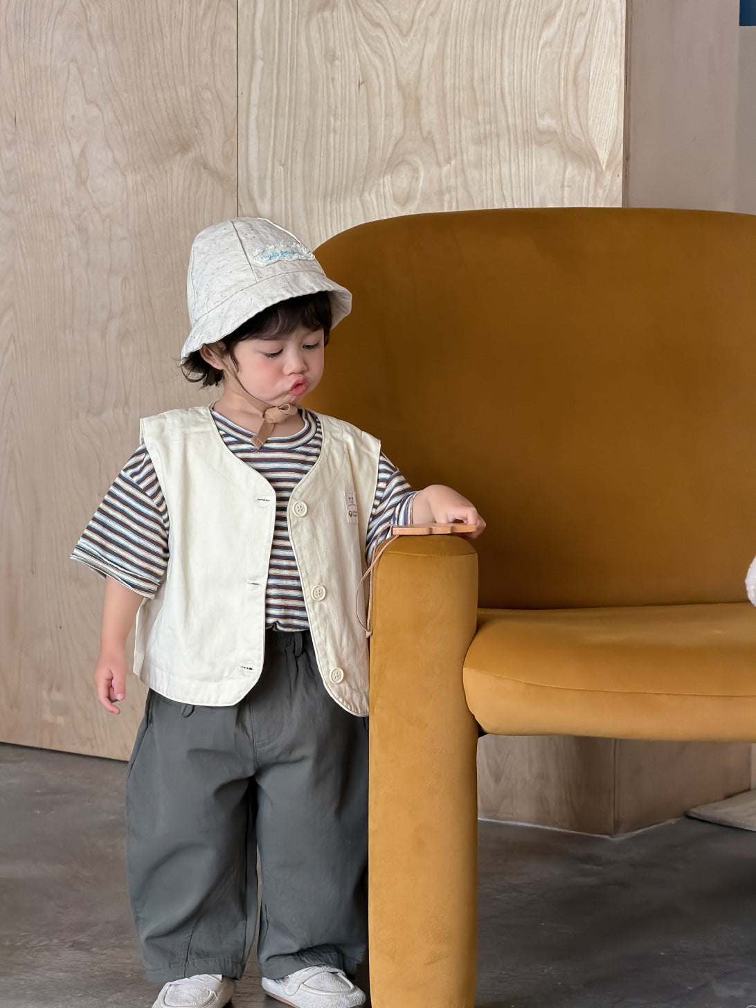 Vest – Petite Gentle Ivory