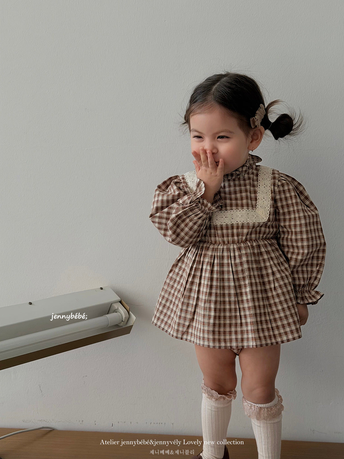 Rompers – Petite Check Dress No.1