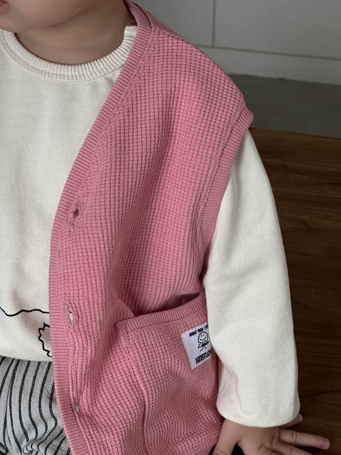 Vest – Petite Gentle Waffle