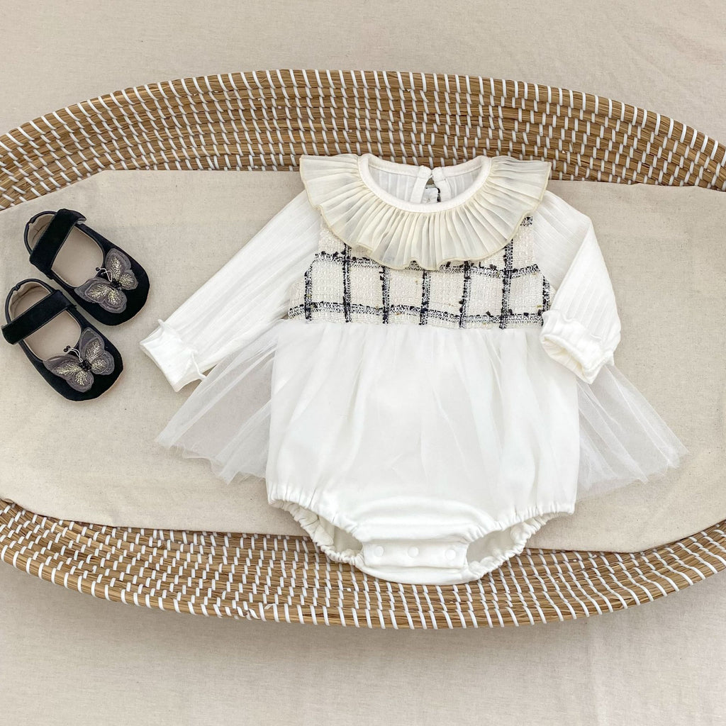 Rompers – Petite Classic Tweed No.1