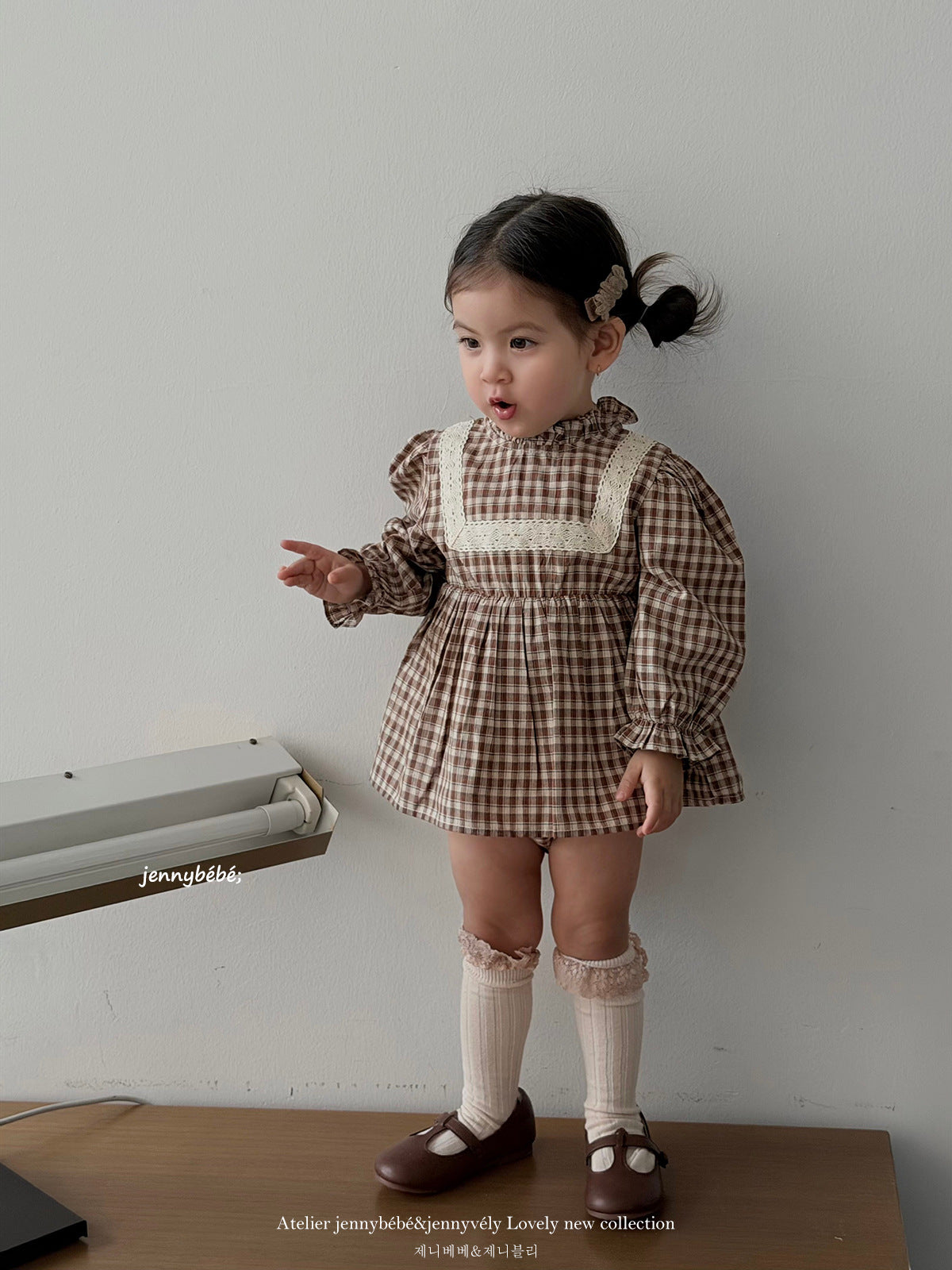 Rompers – Petite Check Dress No.1