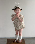 Rompers – Petite Retro Bloom No.1