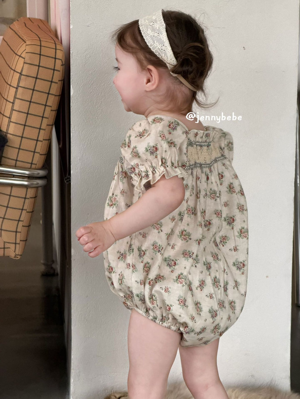 Rompers – Petite Retro Bloom No.1
