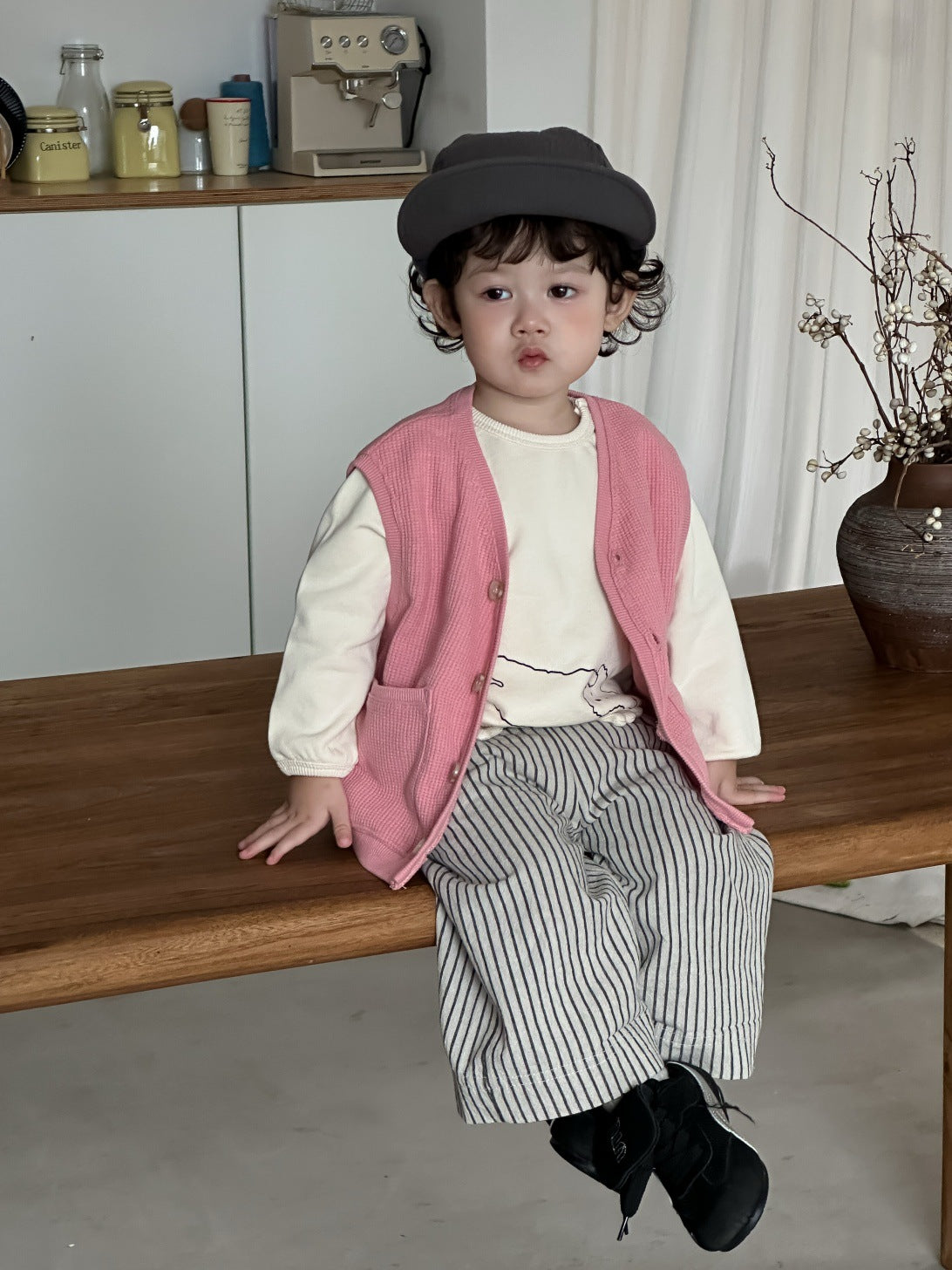 Vest – Petite Gentle Waffle