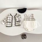 Rompers – Petite Classic Tweed No.1