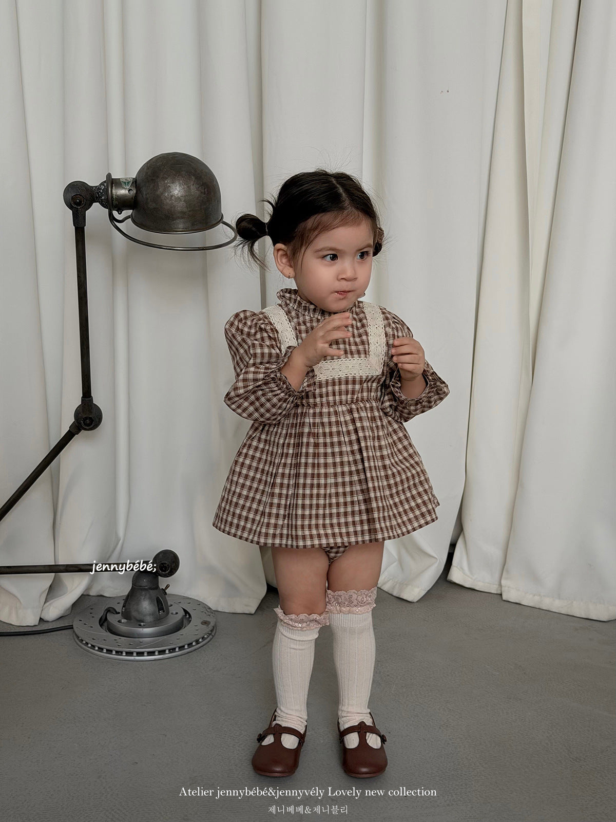 Rompers – Petite Check Dress No.1