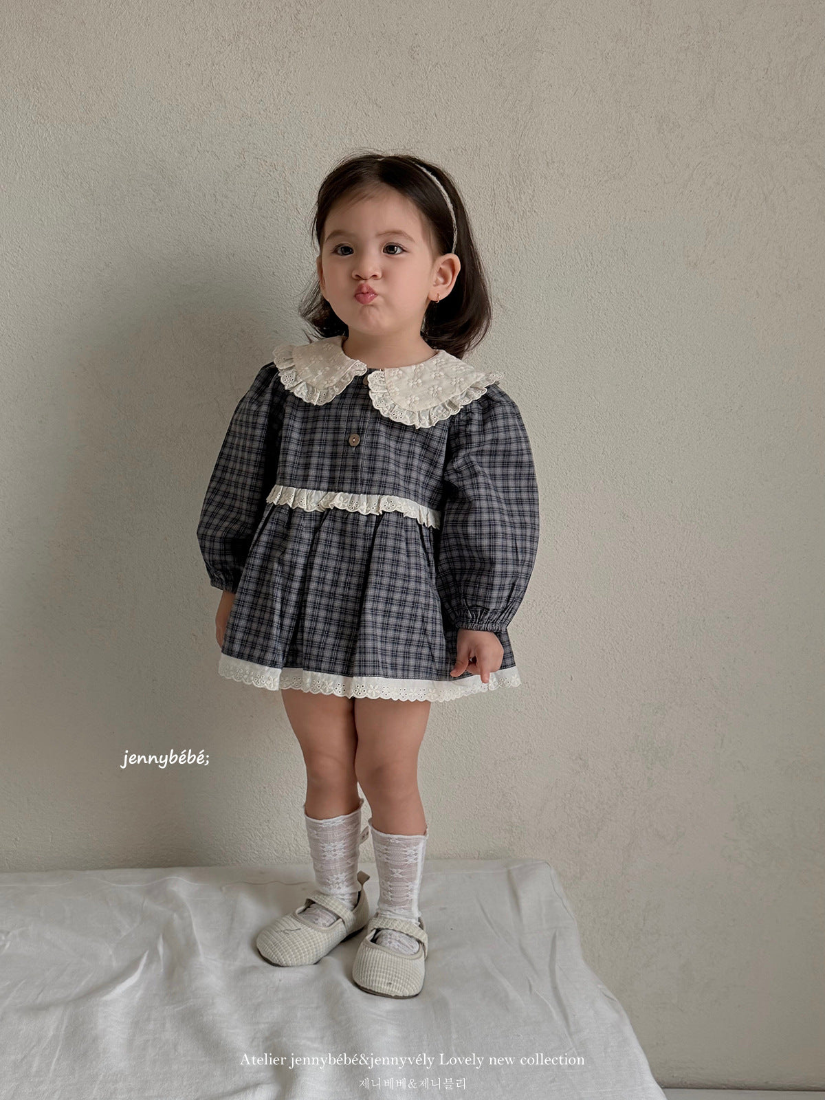 Rompers – Petite Check Dress No.2