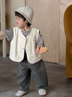 Vest – Petite Gentle Ivory