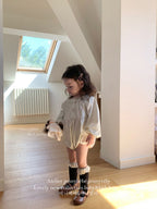 Rompers – Natural Stripe Balloon