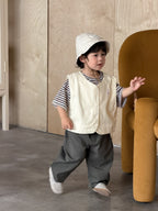 Vest – Petite Gentle Ivory