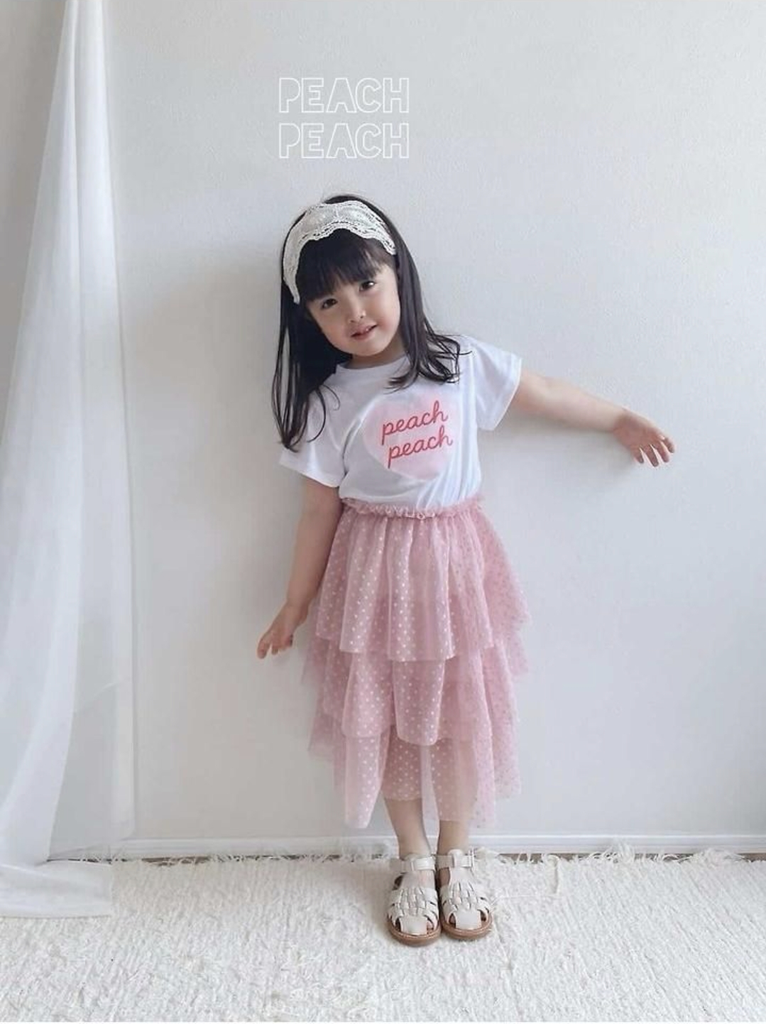 Tops – Peach T-shirt _ peachpeach 2026 summer