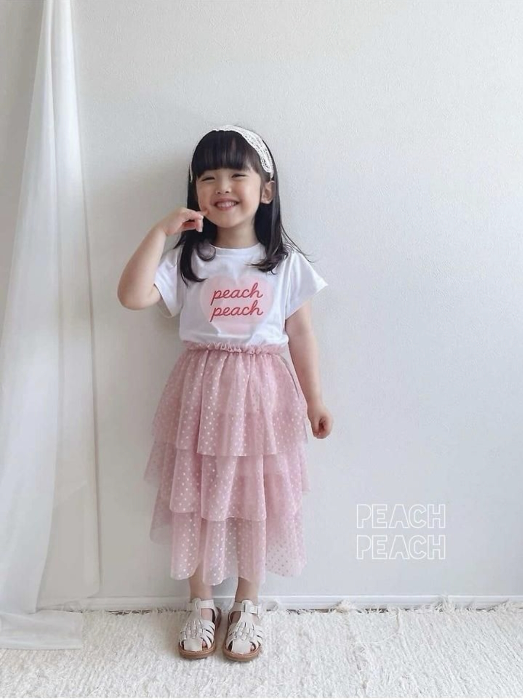 Tops – Peach T-shirt _ peachpeach 2026 summer
