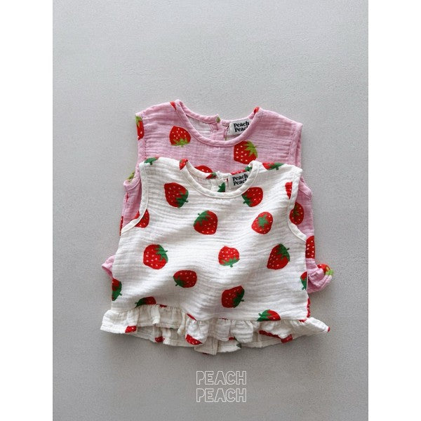 Tops – Strawberry _ peachpeach 2026 summer