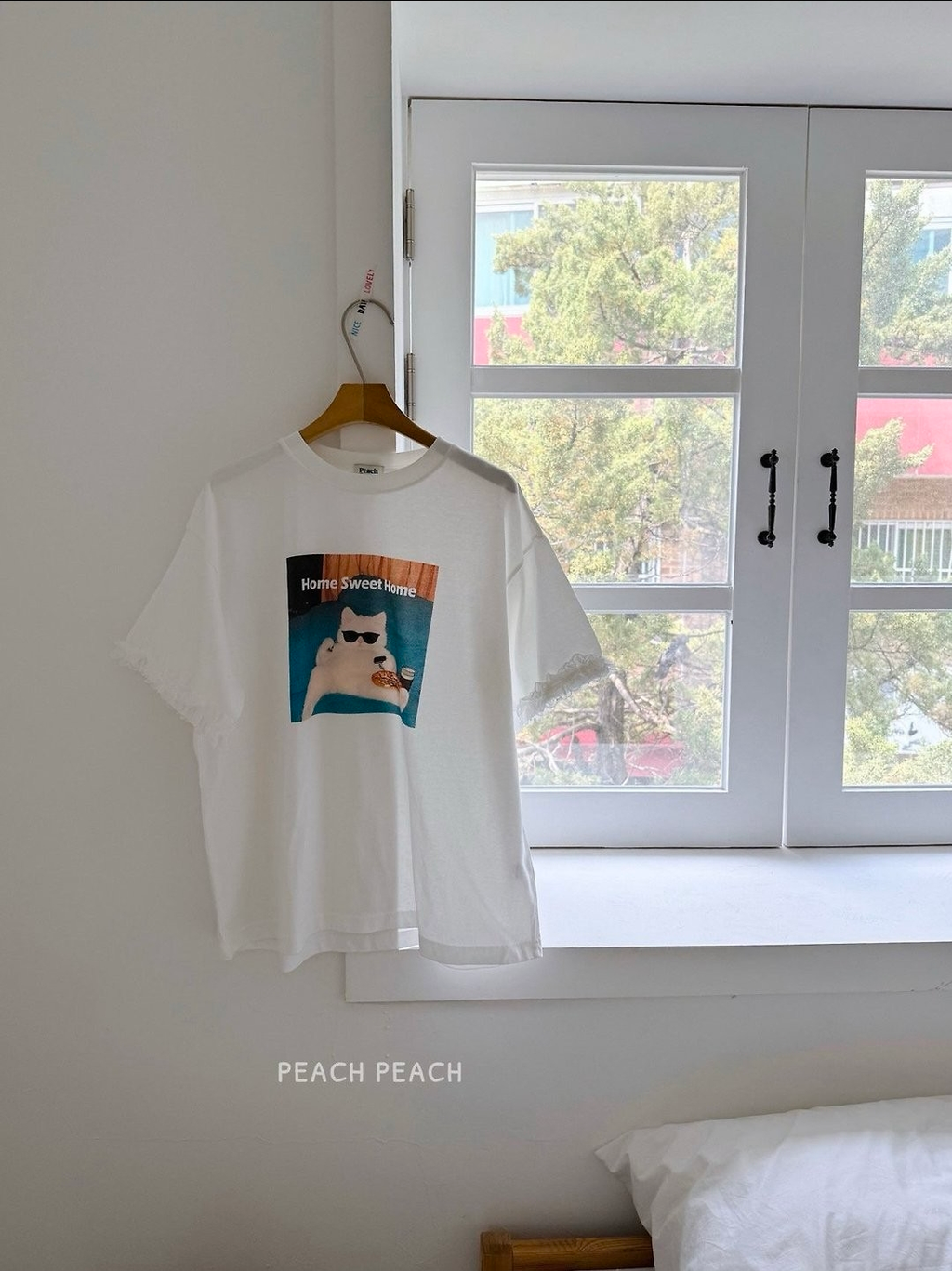 Tops – Miu T-shirt _ peachpeach 2026 summer